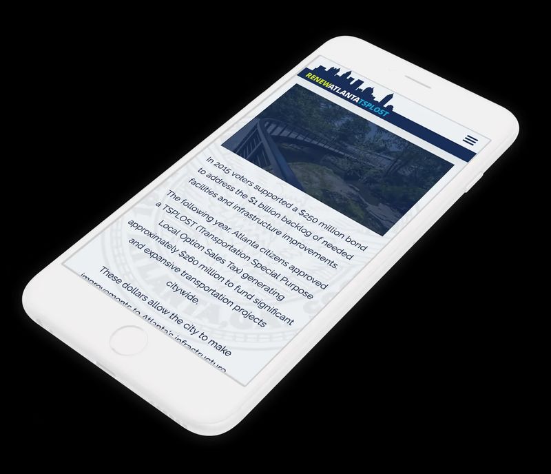 iphone website design