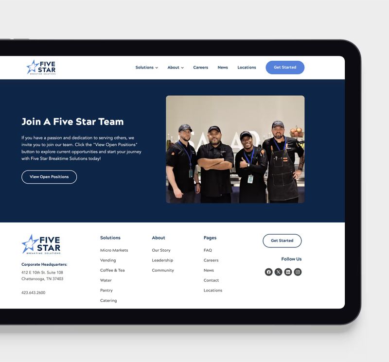 Five Star Breaktime Solutions