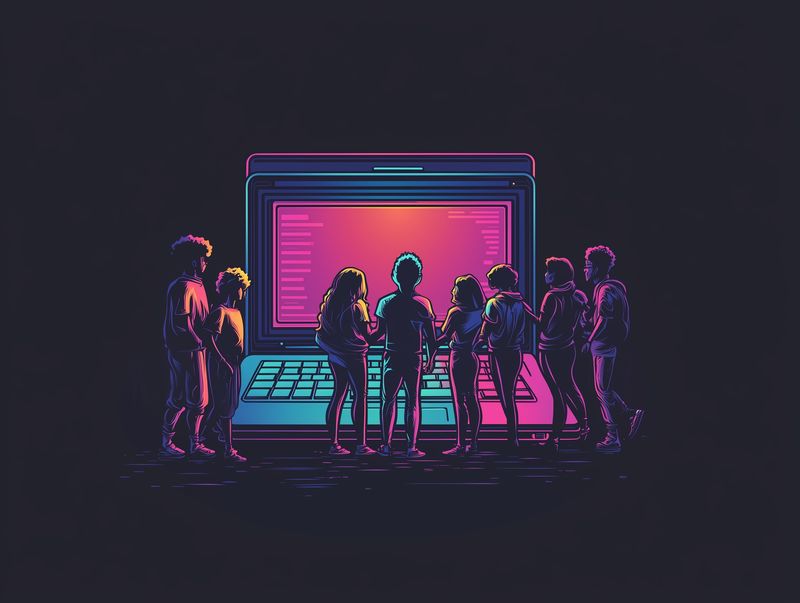 nonprofit website illustration